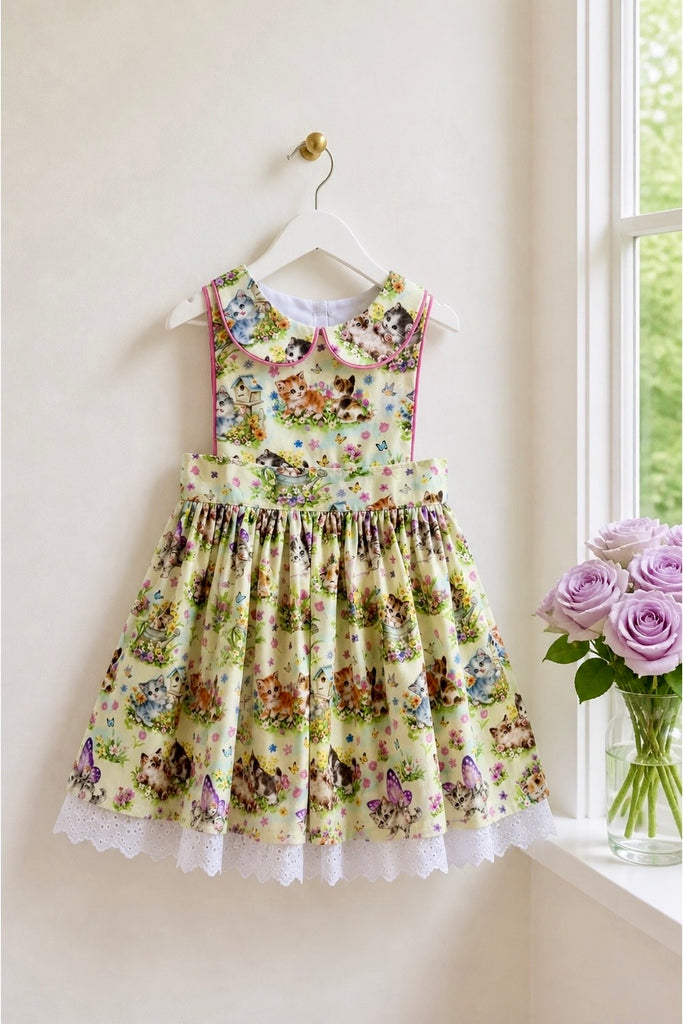 Monaco Dress
‘Kittens in the Garden’ | Sz 5 & 7
