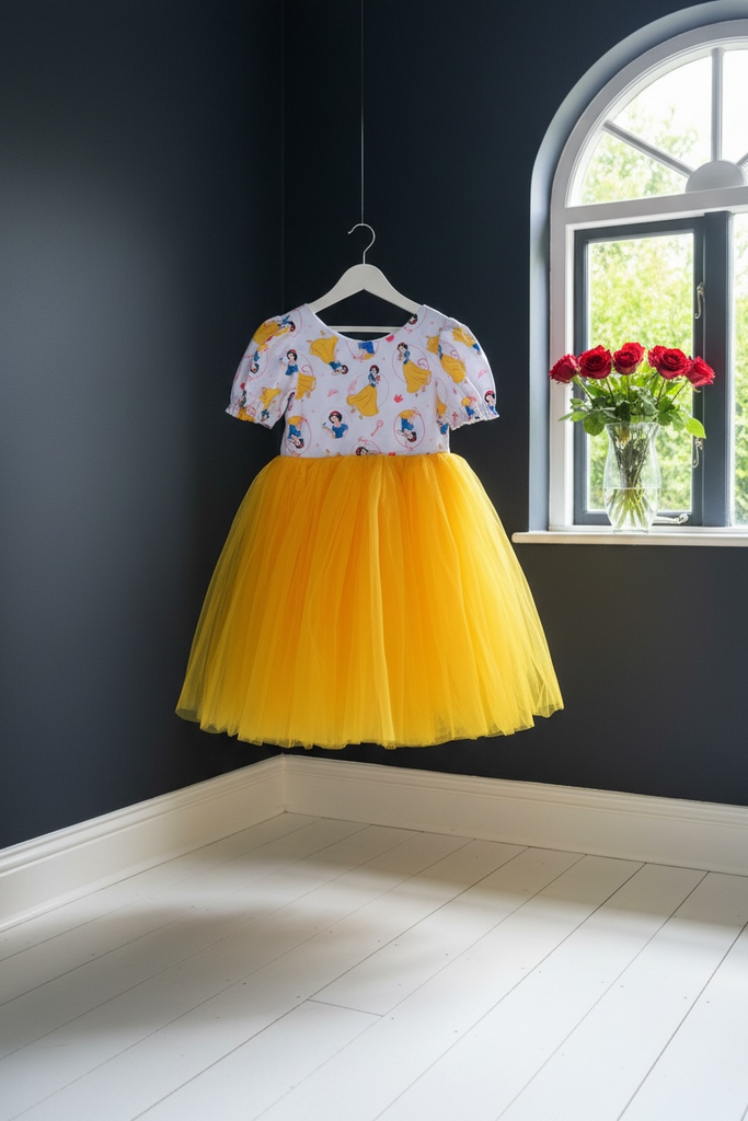 Princess Tulle Dress
‘Snow White’
OOAK ~ Sz 8