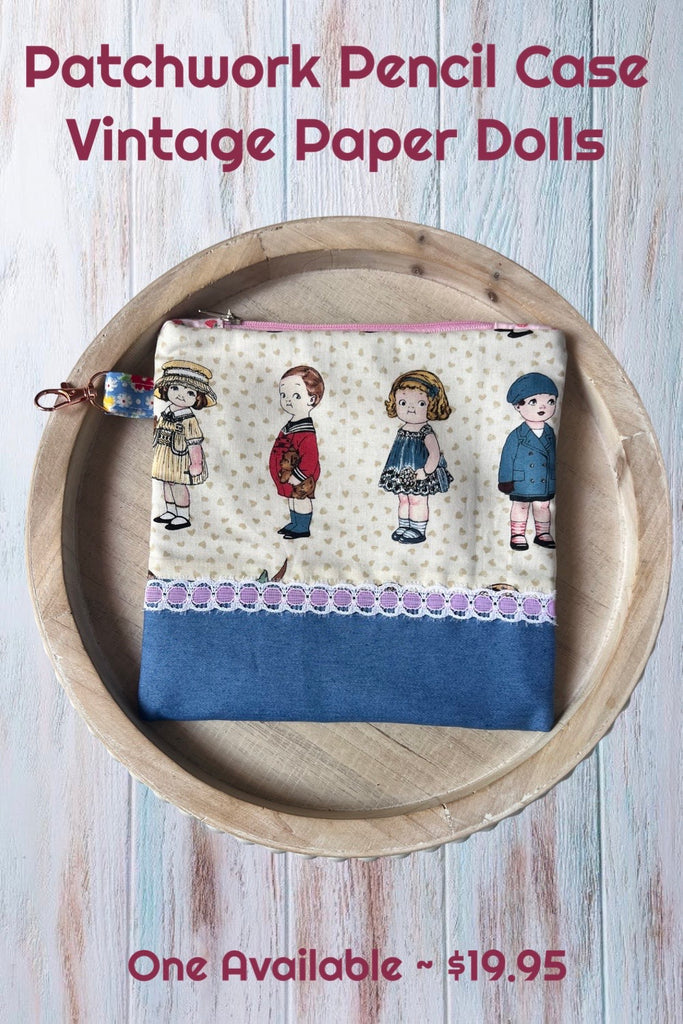 For Alisha | Patchwork Pencil Case
