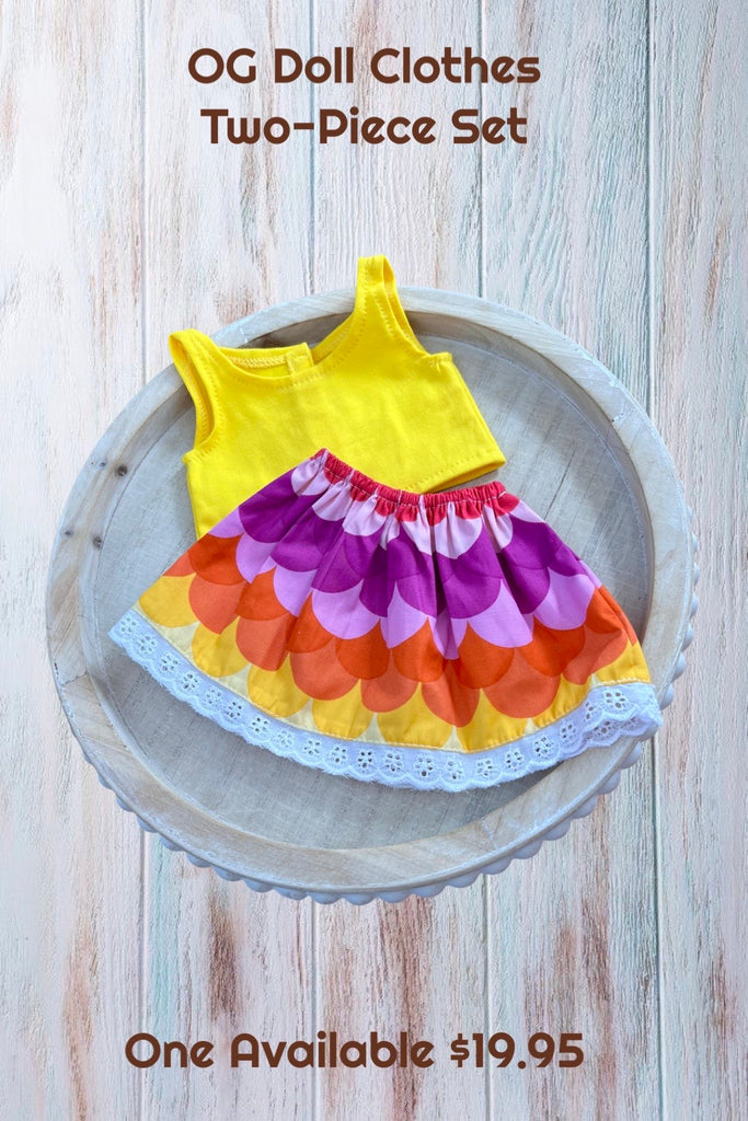 For Bess | Two-Piece OG Dolly Clothing Set