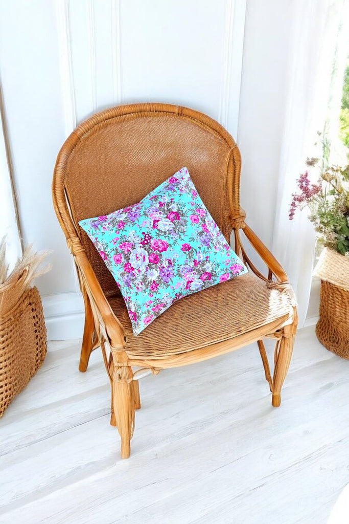 Cushion Cover | Azure Bloom