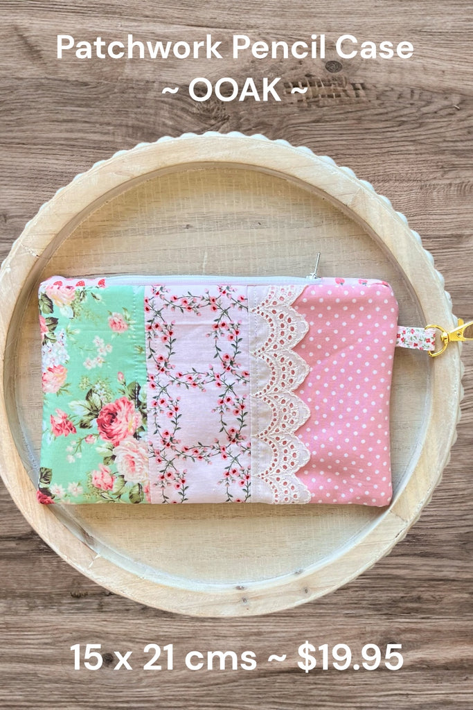 For Angela Comerford | Patchwork Pencil Case