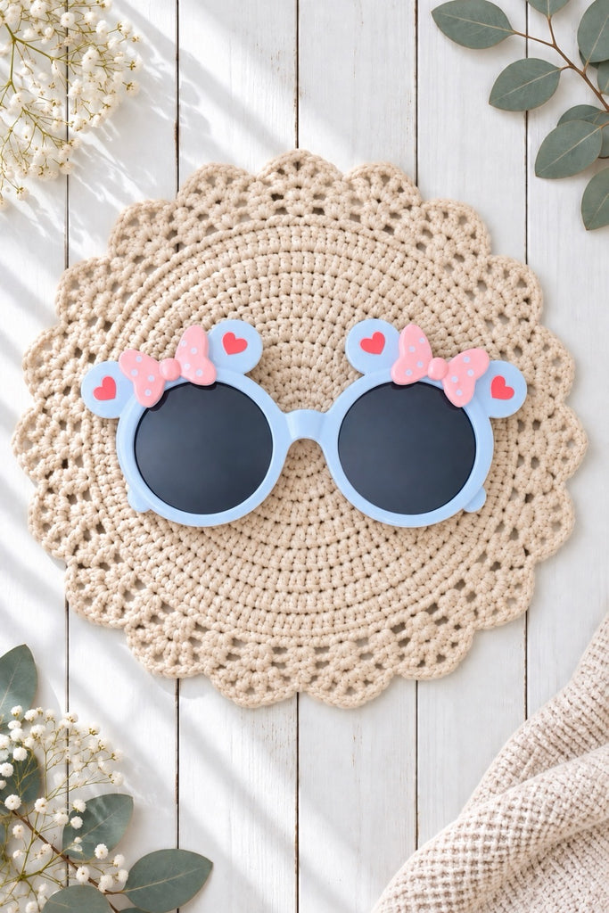 Kids Sunnies ~ White & Pink