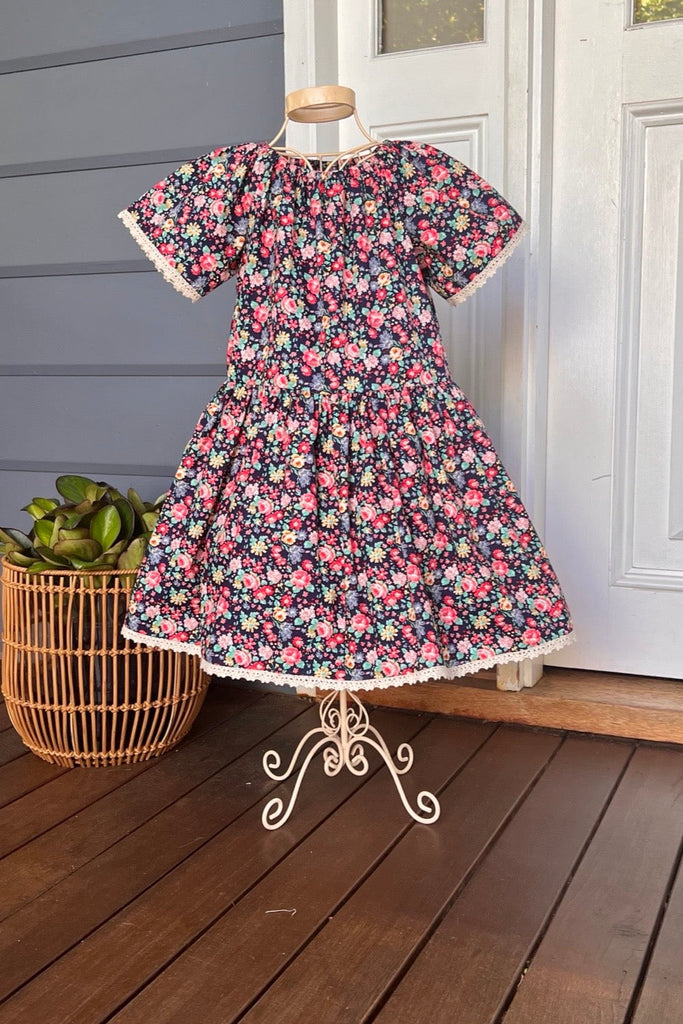Vintage Seaside Dress Sz 6 | Sorrento