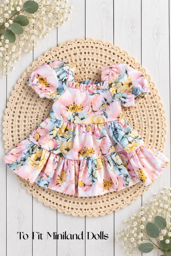 For Emily | Dolly Dress | To Fit Miniland Dolls
