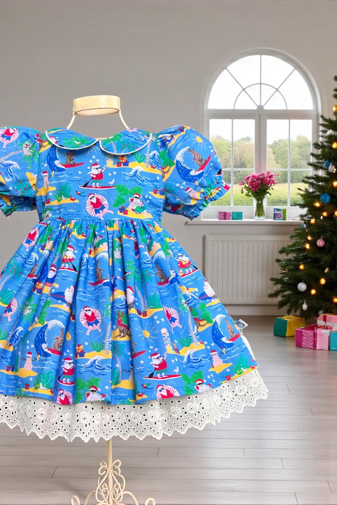 🎄Christmas 🎄
Rose Bay Anglaise Dress
‘Summer Santa’
OOAK ~ Sz 4