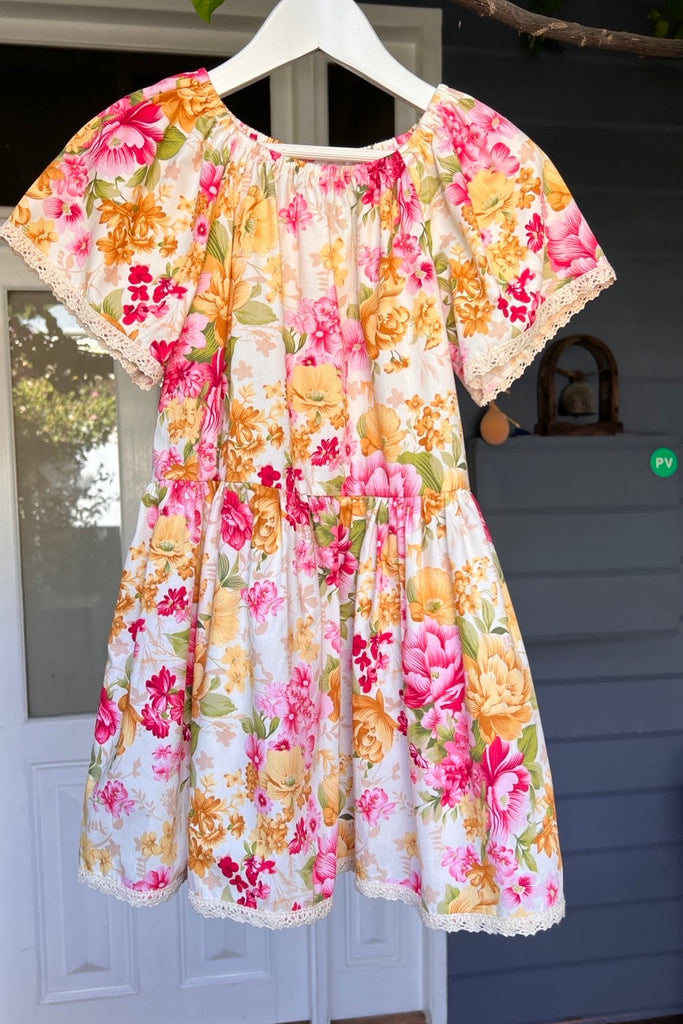 For Mia | Vintage Seaside Dress ~ Sz 8 | Angelica