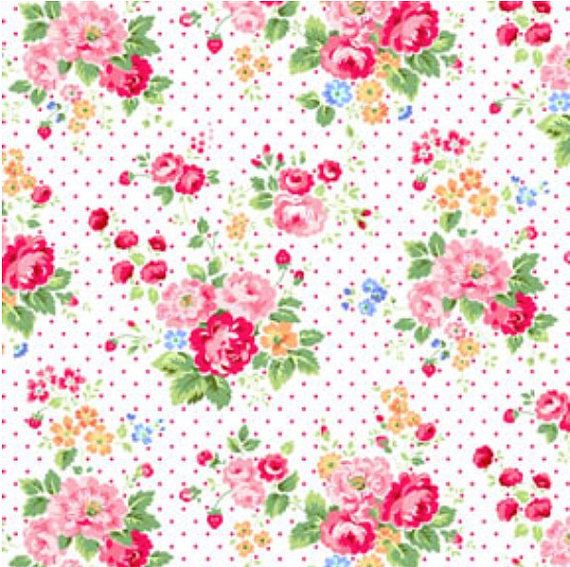 Vintage Seaside Dress ~ Sz 3 | PAM Kitty Floral w Red Polka Dots ~ OOAK