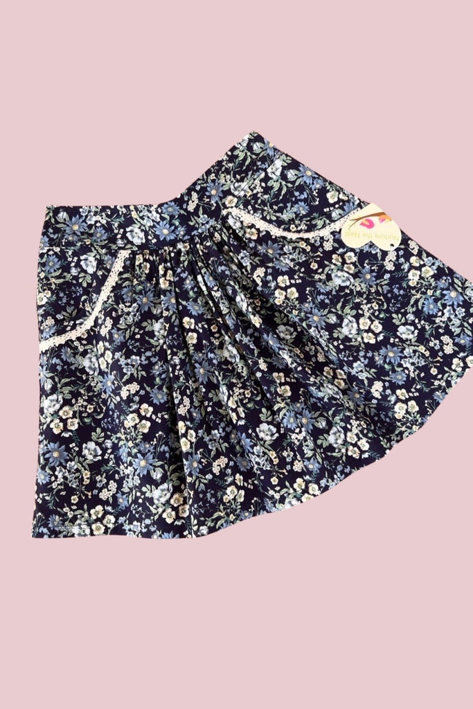 Pocket Skirt | Nora in Navy ~ Sz 5