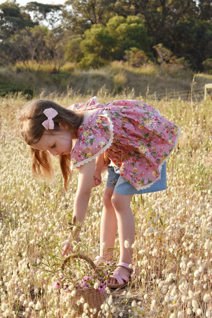 Peplum Top | Garden of Eve in Dusty Rose