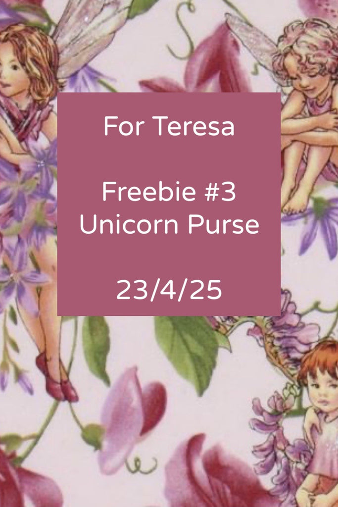 For Teresa | Freebie #3 | Show & Tell 23/4/24