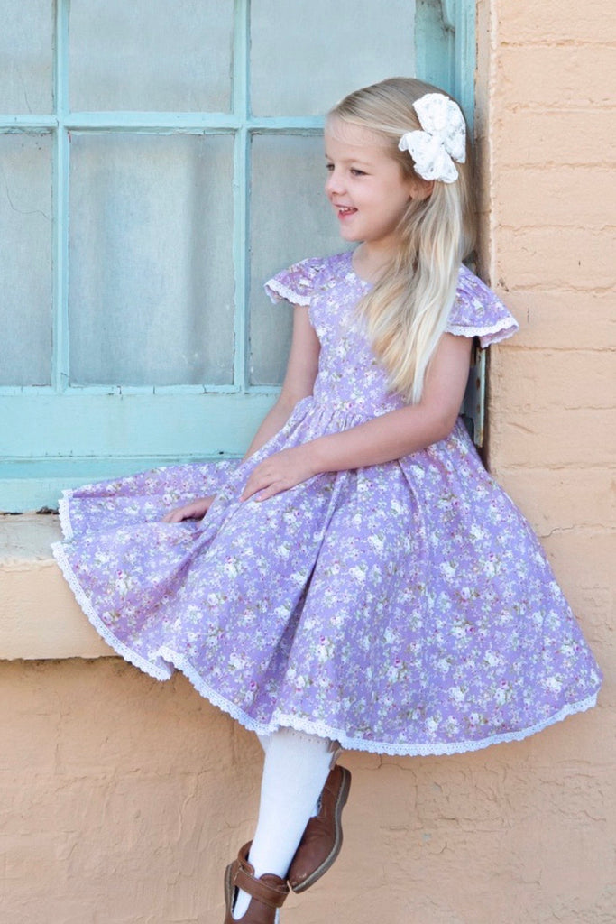 Twirling Tea Party Dress | Bella in Lavender