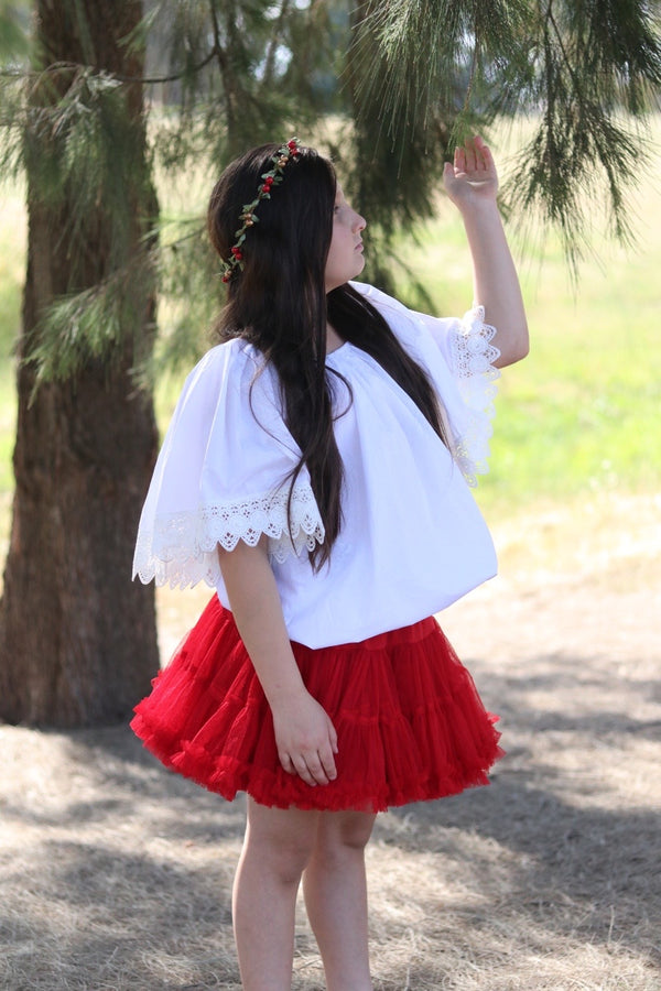 Rayne Boho Blouse | Crisp White