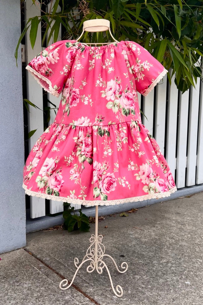For Jodie | Vintage Seaside Dress ~ Sz 4| Tanya Whelan ~ Barefoot Roses