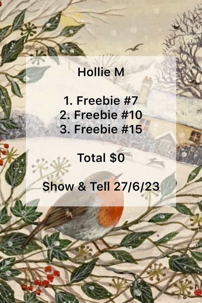 For Hollie Montgomery | Show & Tell 27/6/23