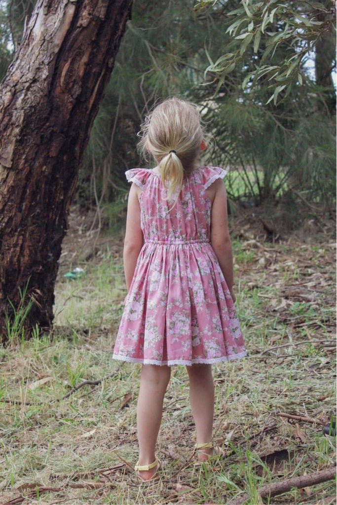 Meadow Dress - Arianna in Queen Blue – Nurture the Nest