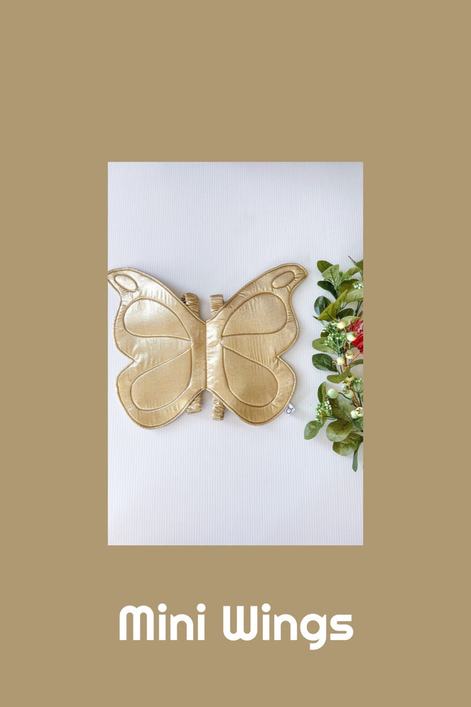 Dolly/ Newborn Fairy Wings - Gold