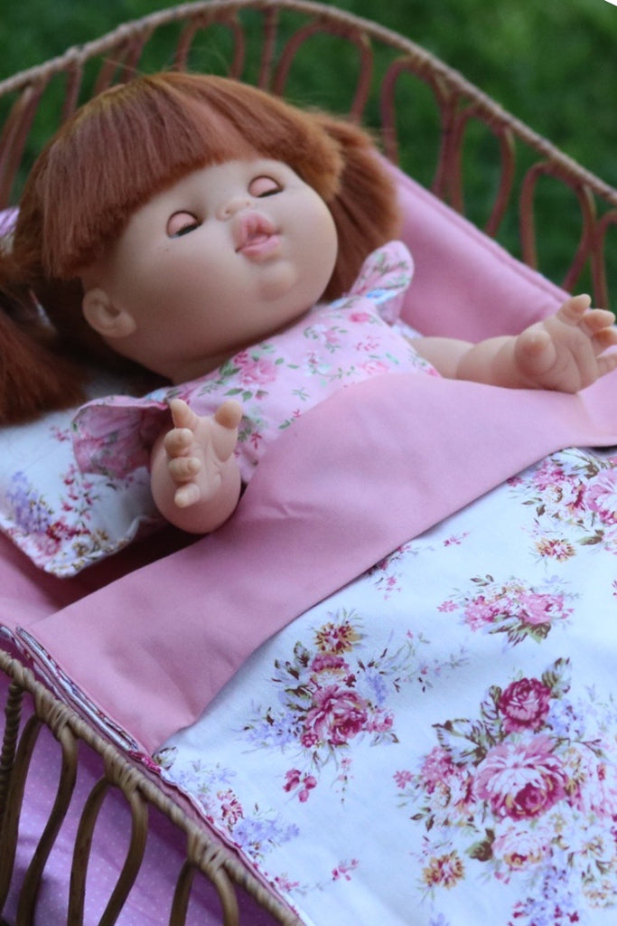 Doll Bedding - Gabriella Pink