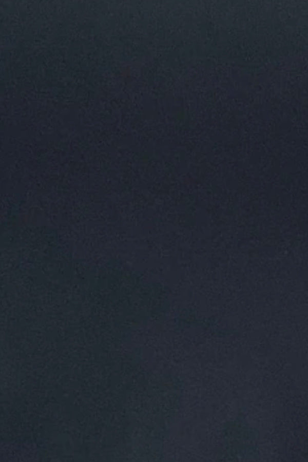 Ladies Luxe L/S Scoop Neck Top - Blue Black