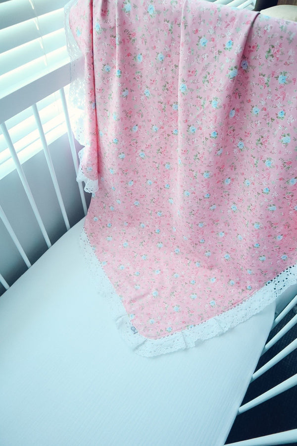 Bespoke Baby Blanket - Nicki in Pink - Large