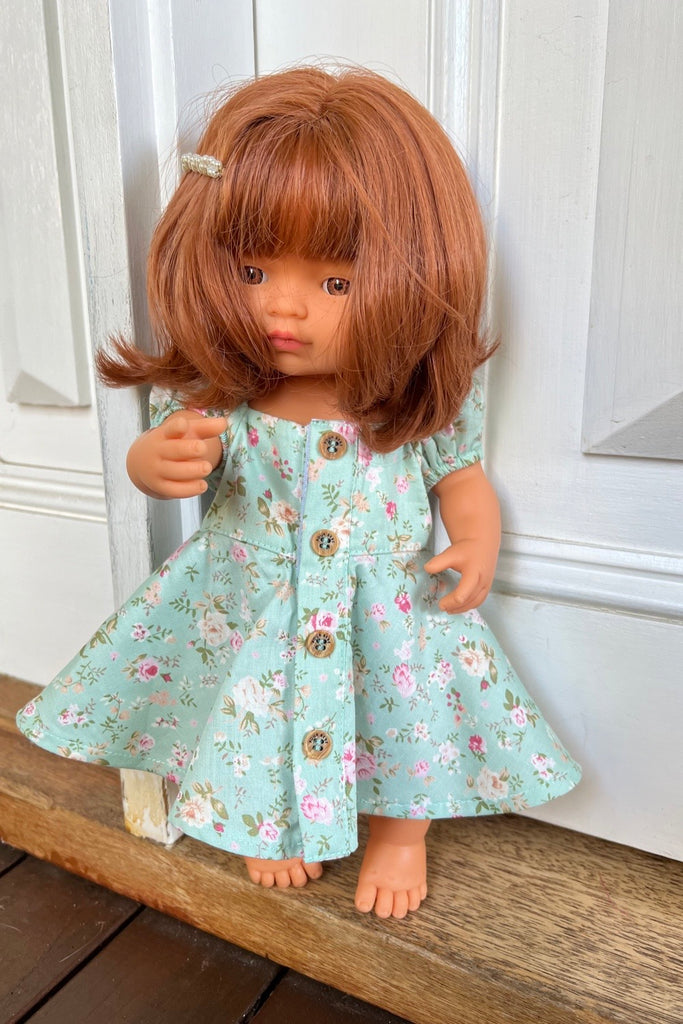 Marigold Doll Dress - Nicki in Mint