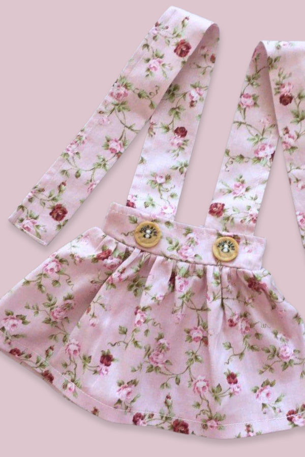 Doll Suspender Skirt - Larissa in Pink