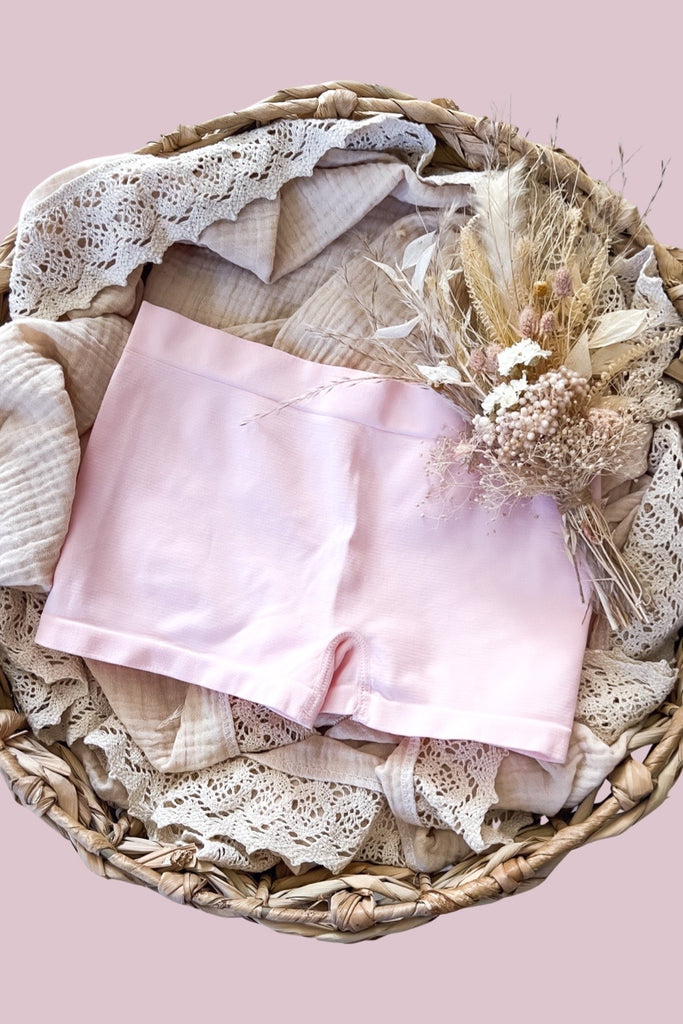Luxe Girls Boxers - Pink