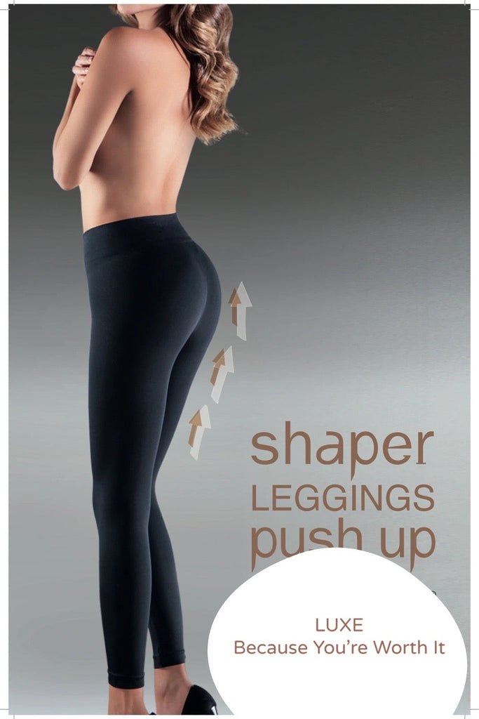Ladies Luxe Shaper Push Up Leggings