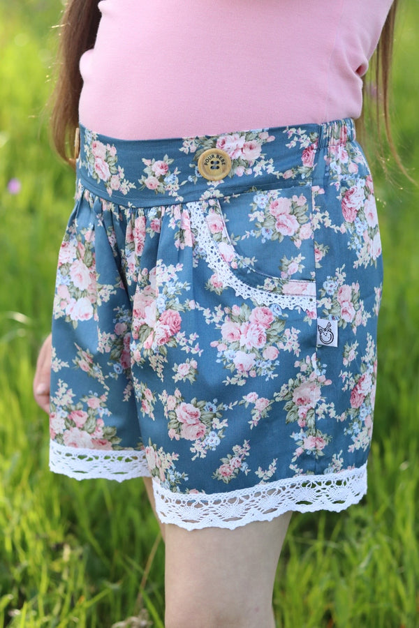 Vintage Shorts -  Lulu Blue