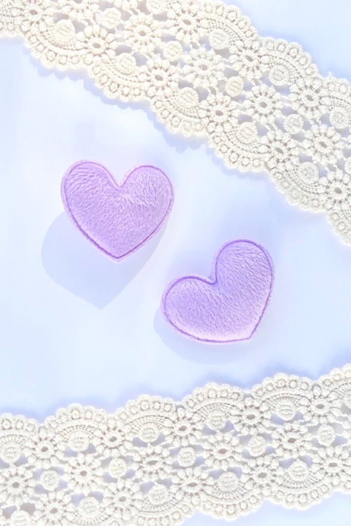 Clips | Heart - Lavender