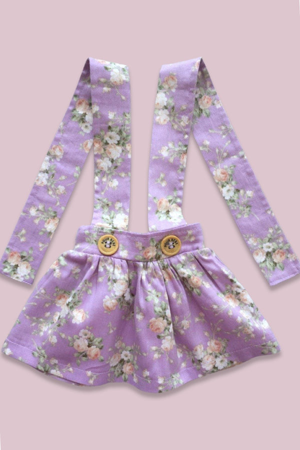 Doll Suspender Skirt - Brittany In Lavender