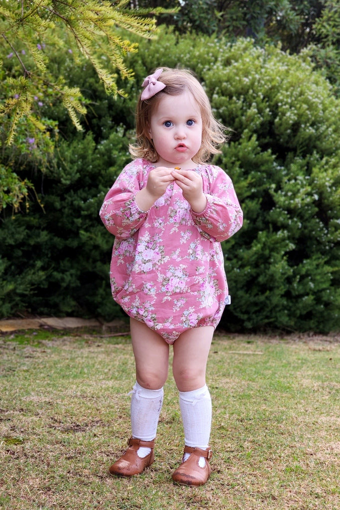 Seaside Romper - Lulu Pink