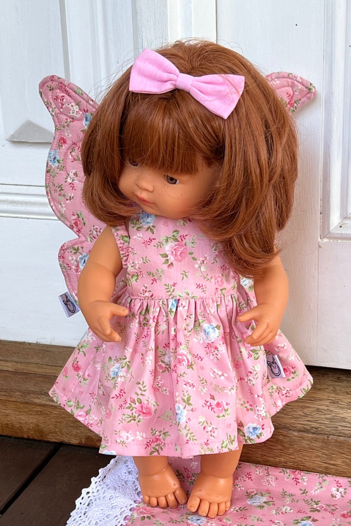 Dolly/ Newborn Fairy Wings - Nicki in Pink