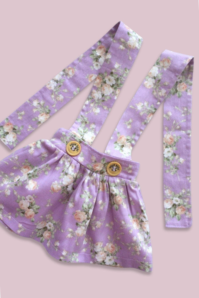 Doll Suspender Skirt - Brittany In Lavender