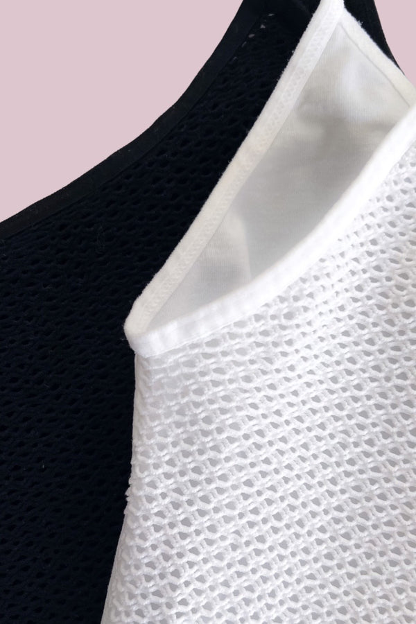 Luxe Ladies Seamless Singlet - White