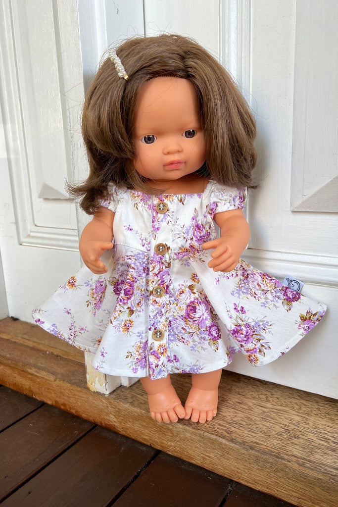 Marigold Doll Dress - Gabriella in Lavender
