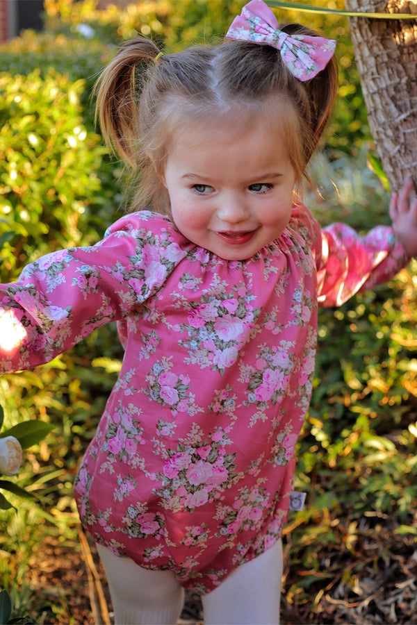 Seaside Romper - Lulu Pink