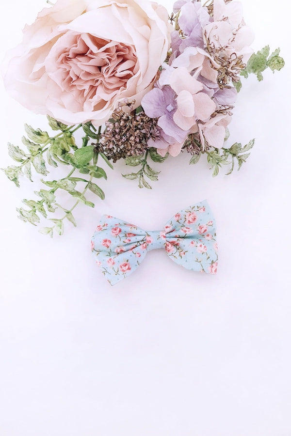 Minnesota Dreaming Bow Clip - Blue Accessories Nurture the Nest 